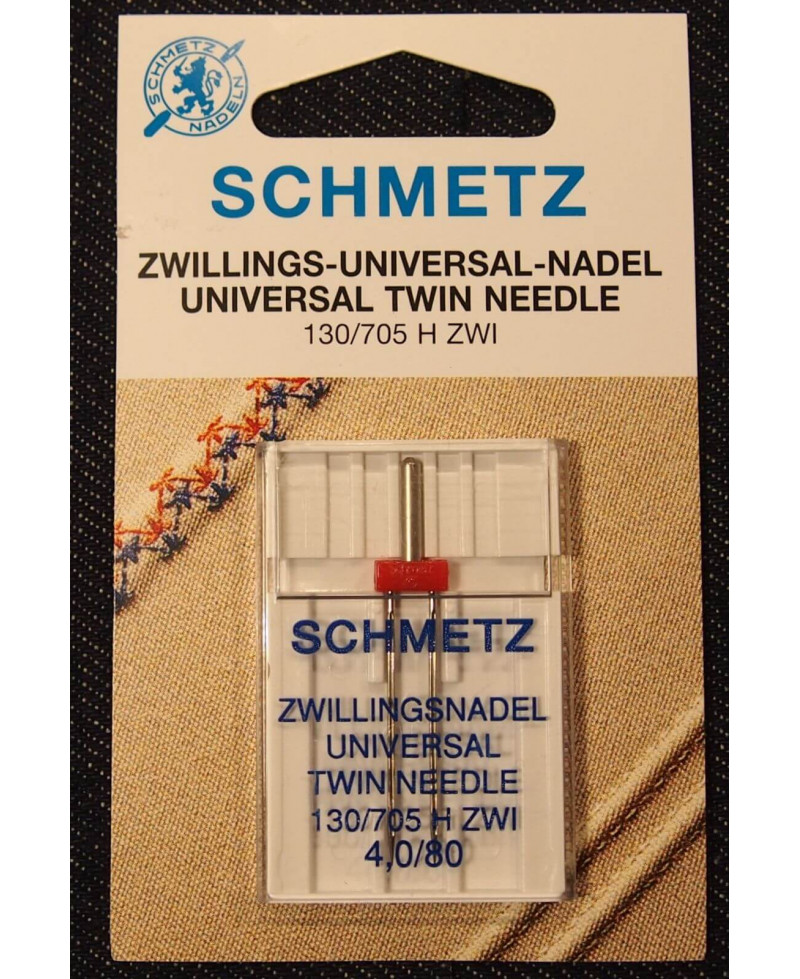 Aiguilles Schmetz Double 80/12 - 4mm