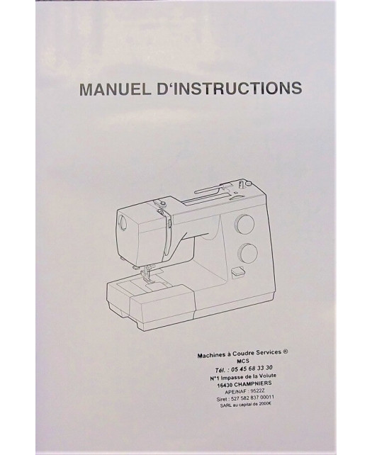 Manuel d'instructions JANOME 725S